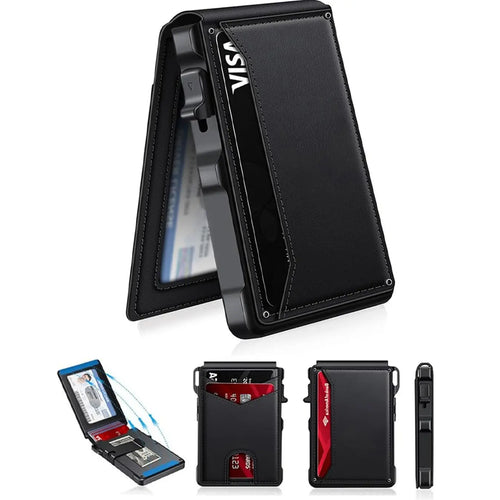 The Ultimate Pop-Up Slim Wallet: Bulky Pockets Are Officially Dead.