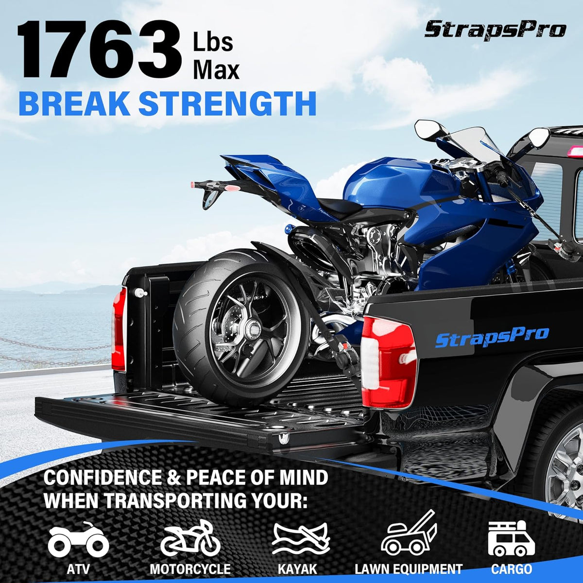 Auto-Retractable Ratchet Straps