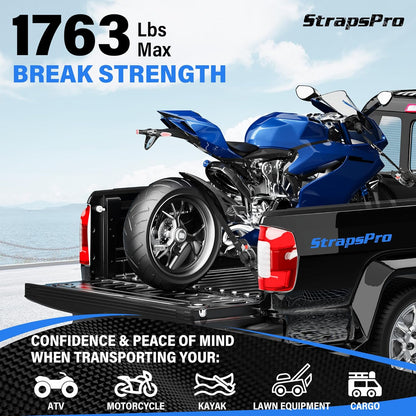 Auto-Retractable Ratchet Straps