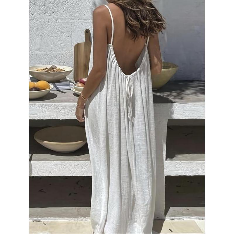 The "Anywhere" Cami Maxi | From Bed to Beach in Seconds