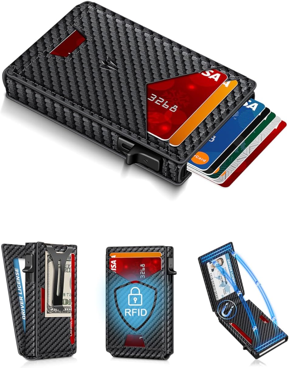 The Ultimate Pop-Up Slim Wallet: Bulky Pockets Are Officially Dead.