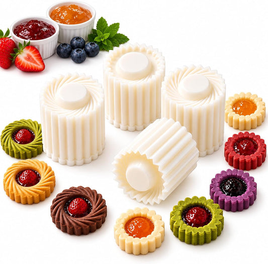 Hand-Press Sunflower Cookie & Mooncake Stamp Mold