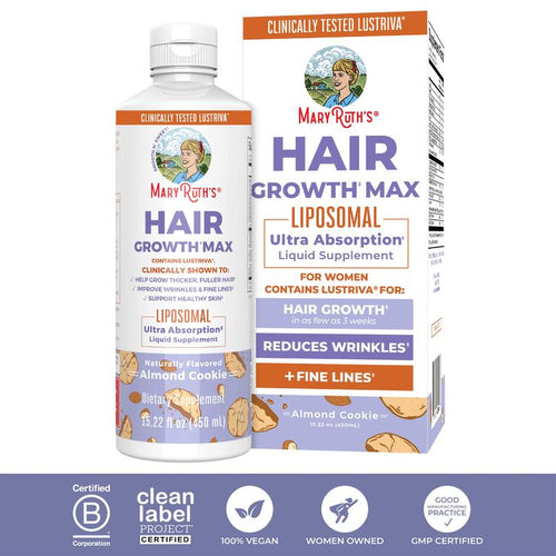 Clinical-Strength Liquid Hair Growth Liposomal – Faster Absorption for Thicker, Stronger Hair