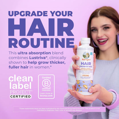 Clinical-Strength Liquid Hair Growth Liposomal – Faster Absorption for Thicker, Stronger Hair