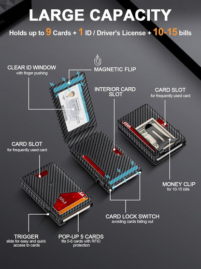 The Ultimate Pop-Up Slim Wallet: Bulky Pockets Are Officially Dead.