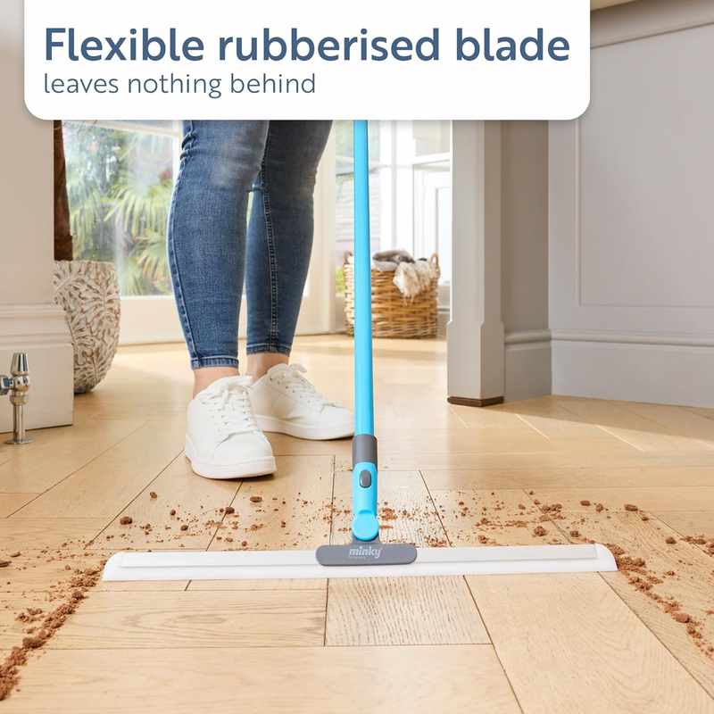 Extendable Multipurpose Floor Squeegee – Wide Head and Tapered Edge for Precise Corner Cleaning