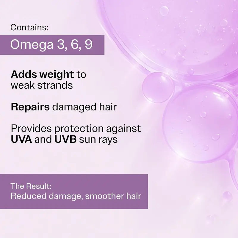 Ultra-Smoothing Hair Serum for Frizz Control & Silky Shine
