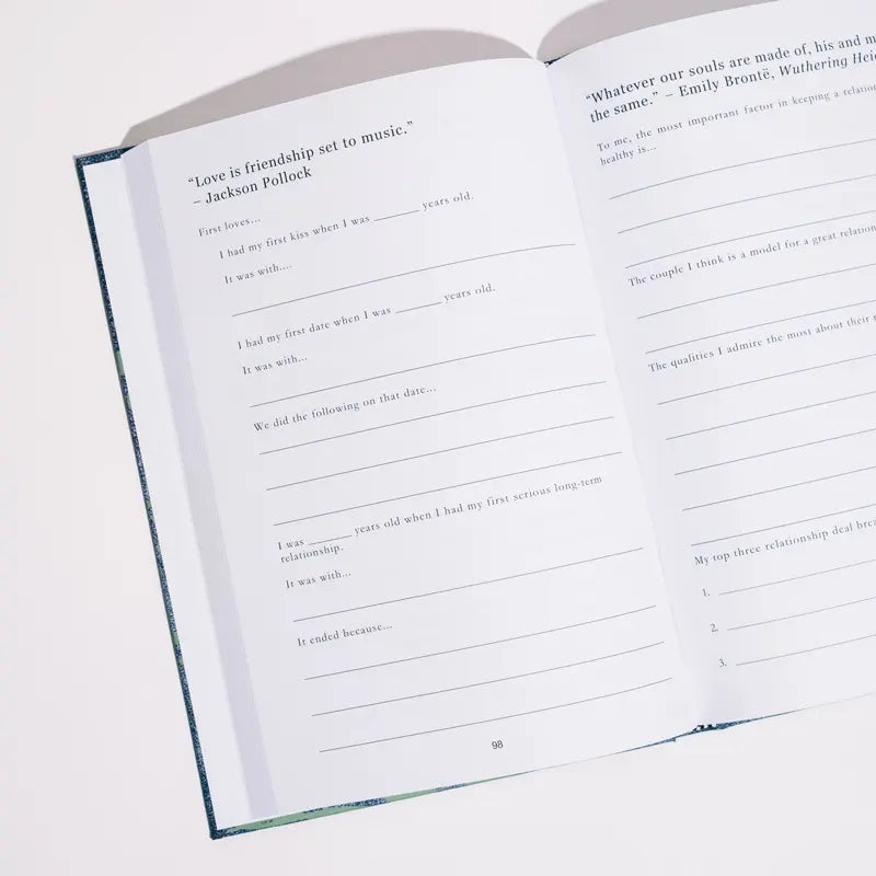 The Ultimate Meaningful Gift: Father's Story Guided Keepsake Book