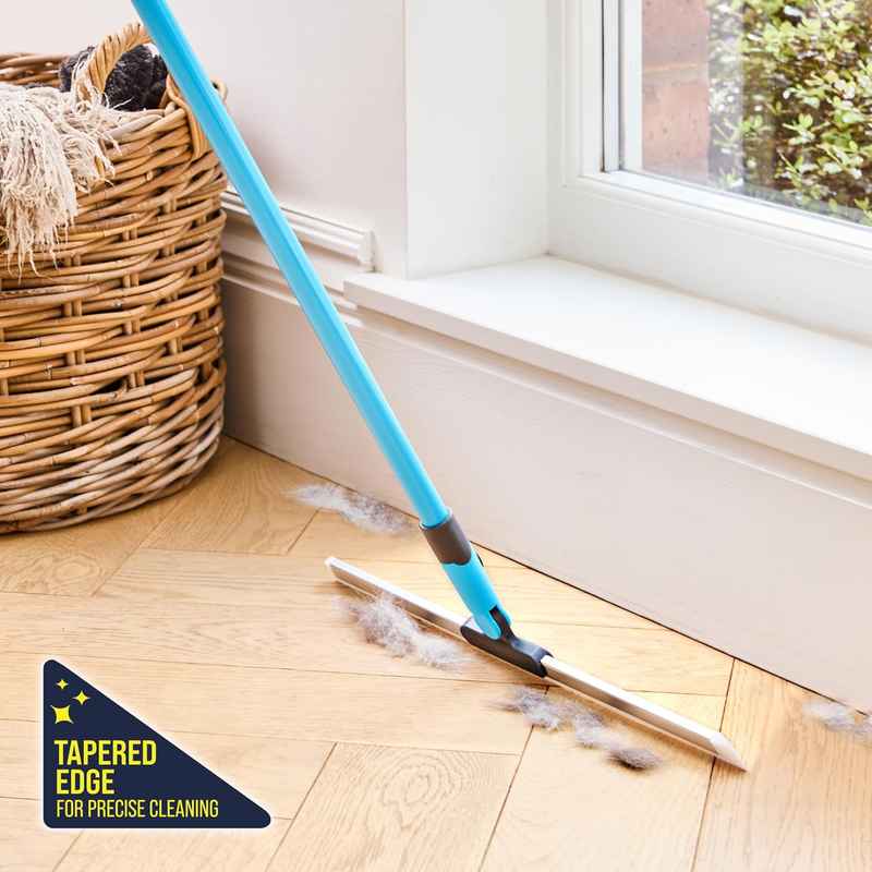 Extendable Multipurpose Floor Squeegee – Wide Head and Tapered Edge for Precise Corner Cleaning