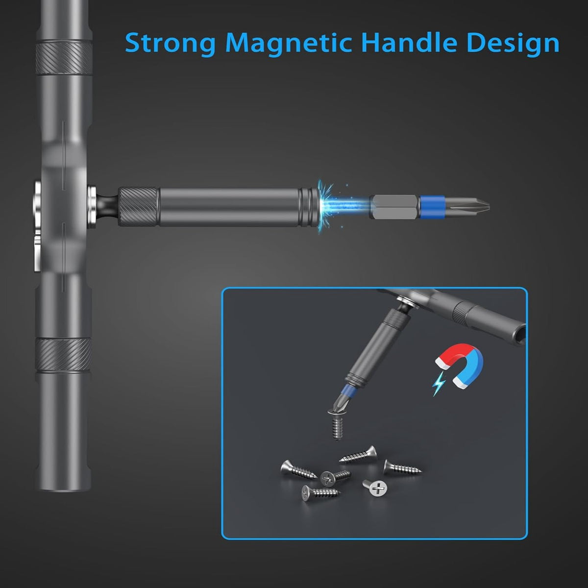 24-in-1 Transforming Ratchet Wrench & Screwdriver Set