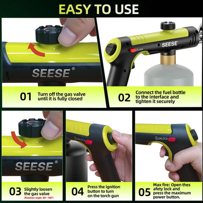 Powerful Propane Torch ,Kitchen Cooking Torch