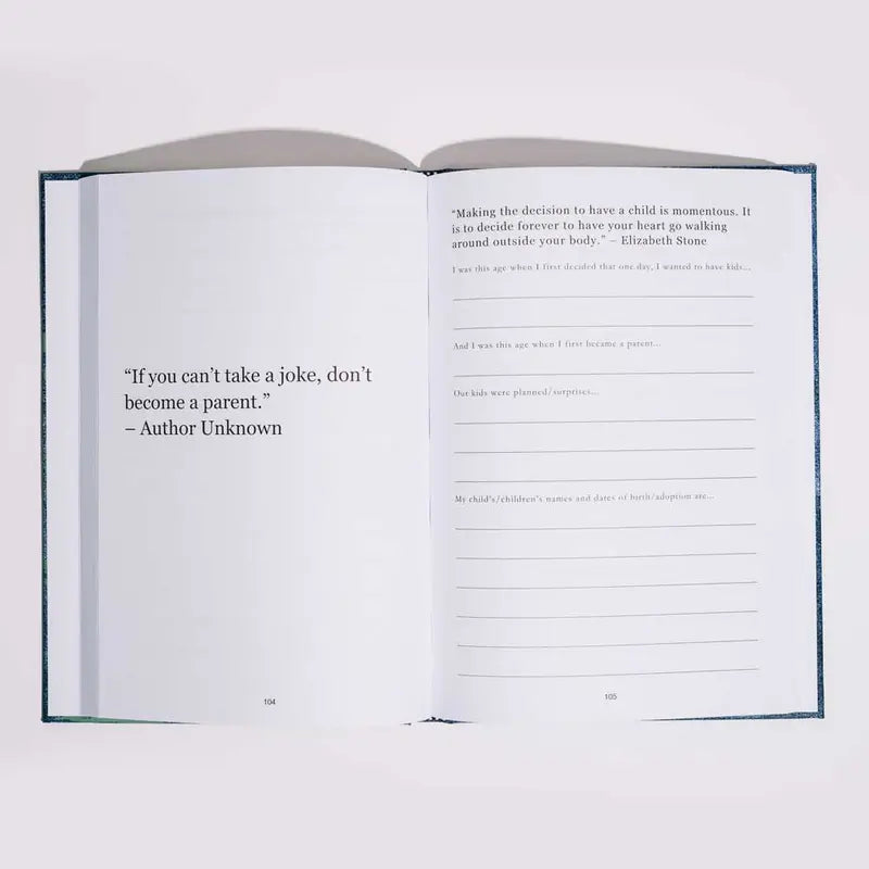 The Ultimate Meaningful Gift: Father's Story Guided Keepsake Book