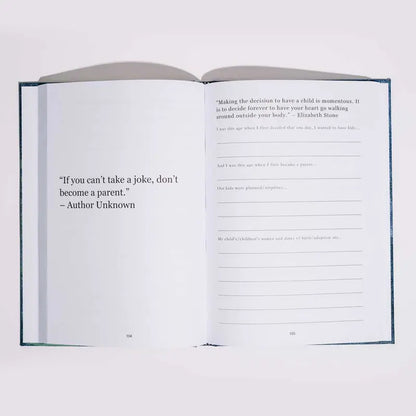The Ultimate Meaningful Gift: Father's Story Guided Keepsake Book