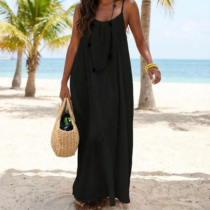 The "Anywhere" Cami Maxi | From Bed to Beach in Seconds
