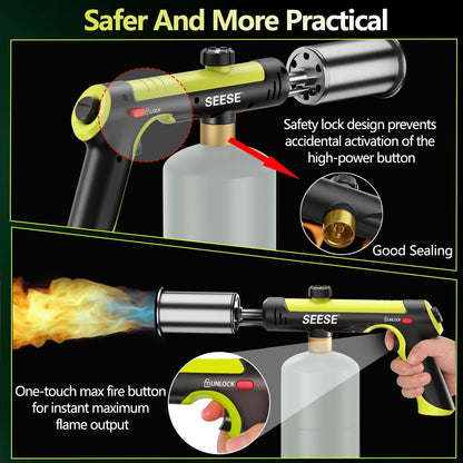 Powerful Propane Torch ,Kitchen Cooking Torch