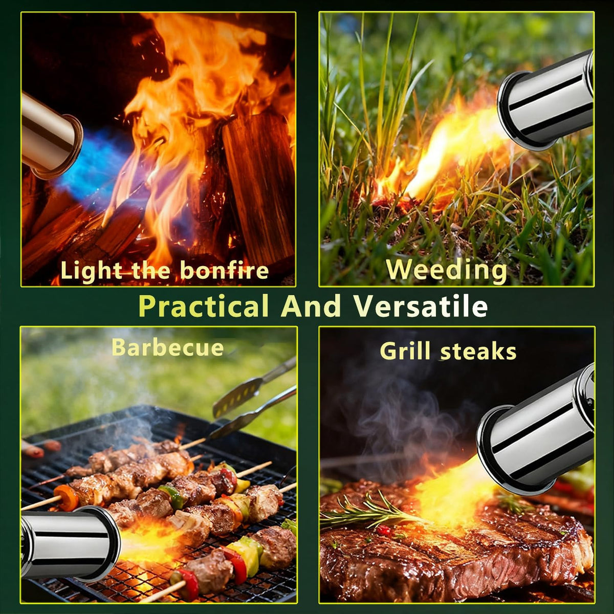 Powerful Propane Torch ,Kitchen Cooking Torch
