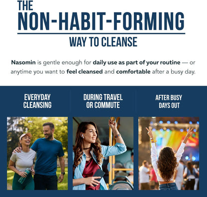 Iodine & Fulvic Acid Nasal Spray – [30-Day Supply Set] – 360° Daily Defense Nasal Cleanse