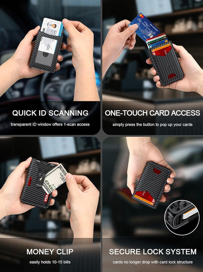 The Ultimate Pop-Up Slim Wallet: Bulky Pockets Are Officially Dead.