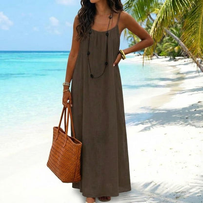 The "Anywhere" Cami Maxi | From Bed to Beach in Seconds