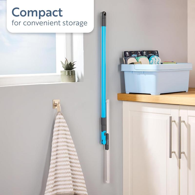 Extendable Multipurpose Floor Squeegee – Wide Head and Tapered Edge for Precise Corner Cleaning
