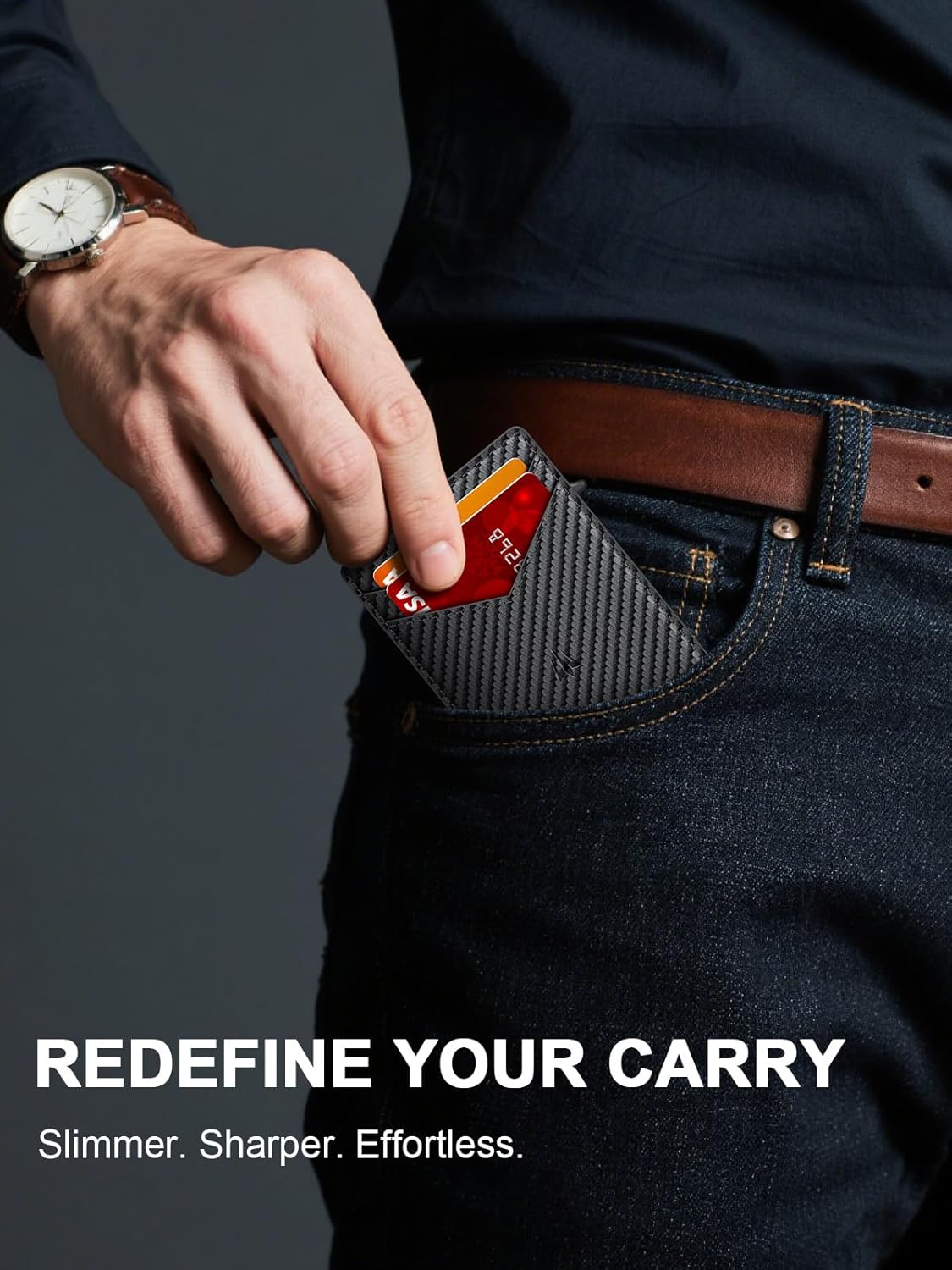 The Ultimate Pop-Up Slim Wallet: Bulky Pockets Are Officially Dead.