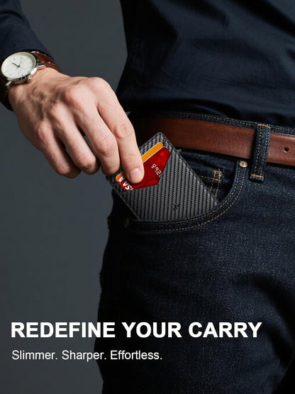 The Ultimate Pop-Up Slim Wallet: Bulky Pockets Are Officially Dead.