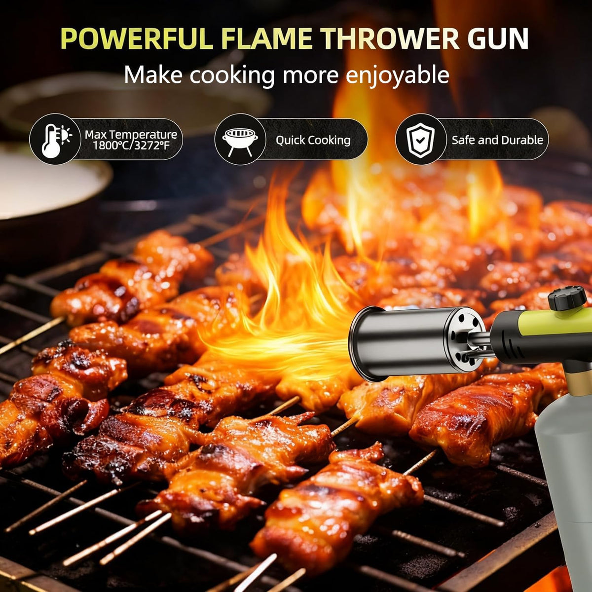 Powerful Propane Torch ,Kitchen Cooking Torch