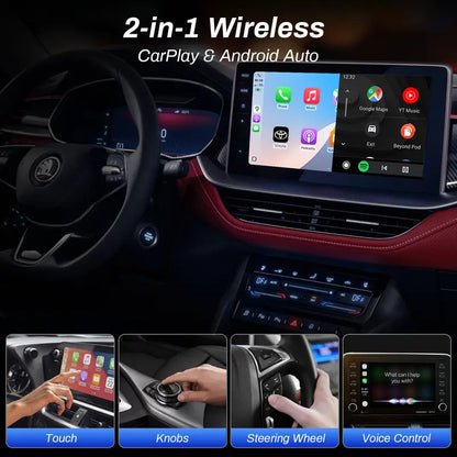 Wireless CarPlay Adapter – Instant Plug-and-Play Conversion For Tangled-Free Smart Driving