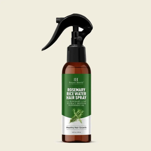 Natural Rosemary & Rice Water Hair Growth Spray for Thicker, Fuller Hair & Stronger Roots | Buy 1 Get 1 Free