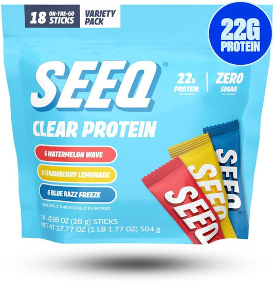 Clear Protein Powder Packets That Taste Like Juice, Not a Heavy Shake