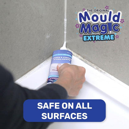 Mould & Mildew Stain Remover Gel – Cling Formula For Targeted Sealant & Grout Cleaning