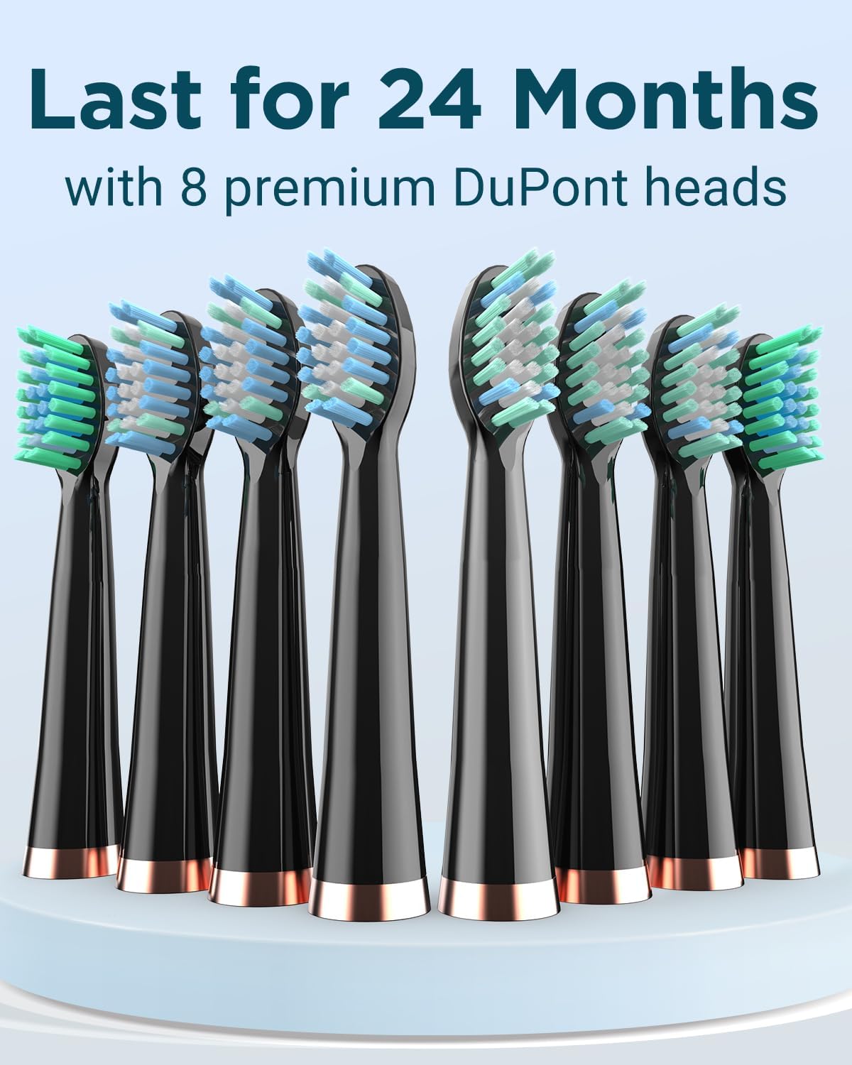 Sonic Electric Toothbrush - 45,000 VPM Clean with 120-Day Charge Free Power