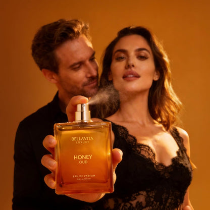 Indulge In An Exquisite Arabic-Inspired Unisex Fragrance - Experience The Luxury Of Sweet Honey & Smoky Oud