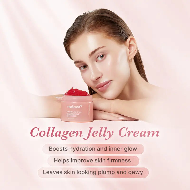 Jelly Cream – Freeze-Dried Collagen & Niacinamide For Instant Glass-Skin Glow