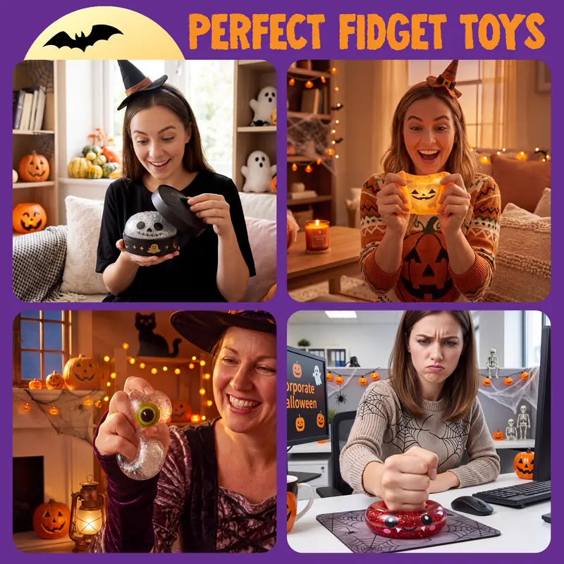 Squeeze Away Anxiety With Spooky Halloween Dumpling Stress Balls