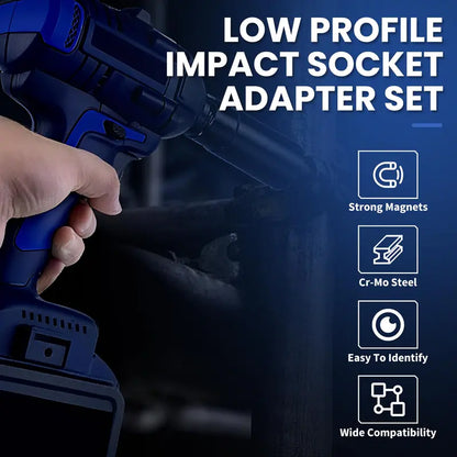 Ultimate Low Profile Impact Socket Adapter Set