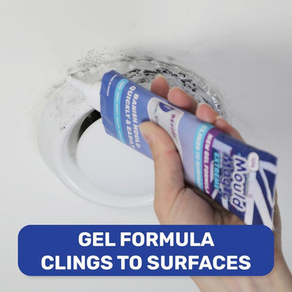 Mould & Mildew Stain Remover Gel – Cling Formula For Targeted Sealant & Grout Cleaning