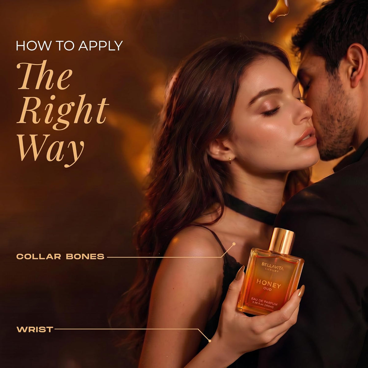 Indulge In An Exquisite Arabic-Inspired Unisex Fragrance - Experience The Luxury Of Sweet Honey & Smoky Oud