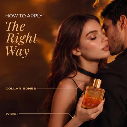 Indulge In An Exquisite Arabic-Inspired Unisex Fragrance - Experience The Luxury Of Sweet Honey & Smoky Oud