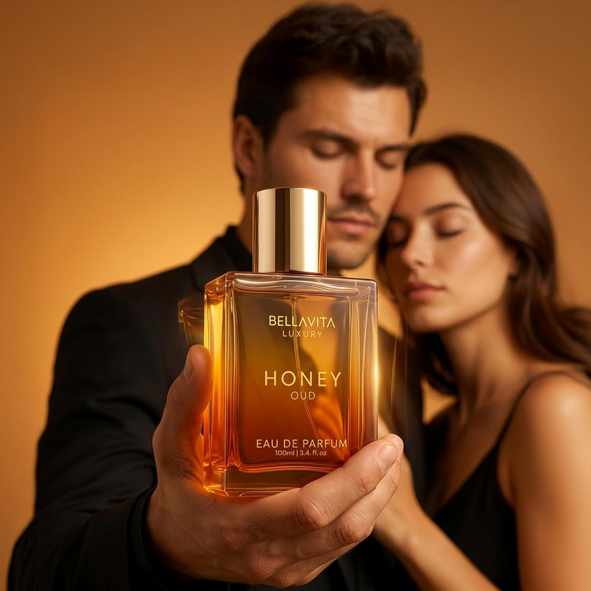 Indulge In An Exquisite Arabic-Inspired Unisex Fragrance - Experience The Luxury Of Sweet Honey & Smoky Oud
