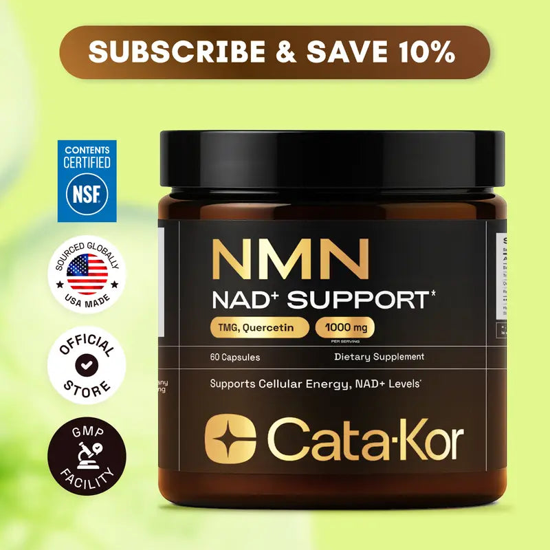 Recharge Cellular Energy & Boost NAD+ Levels Naturally
