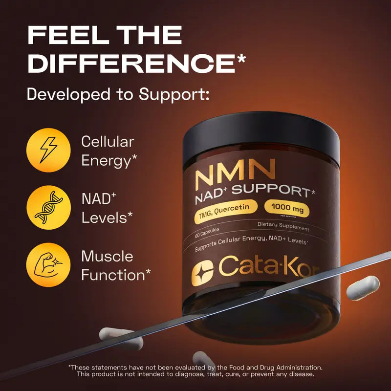 Recharge Cellular Energy & Boost NAD+ Levels Naturally