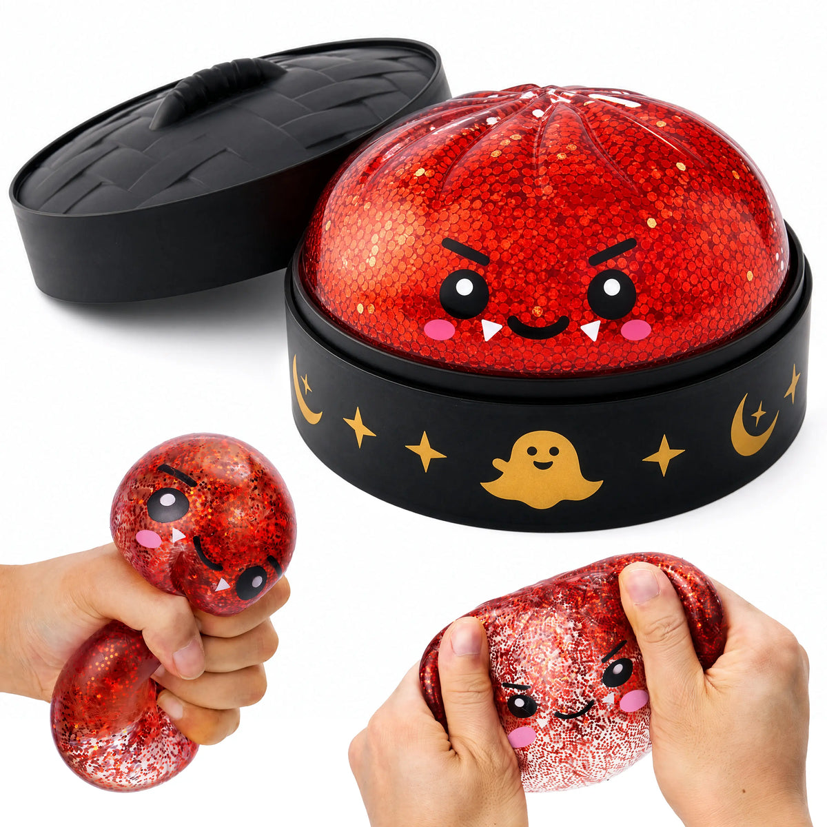 Squeeze Away Anxiety With Spooky Halloween Dumpling Stress Balls