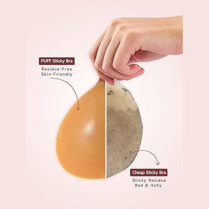 Sticky Bra – Seamless Push-Up Lift for Strapless & Backless Outfits