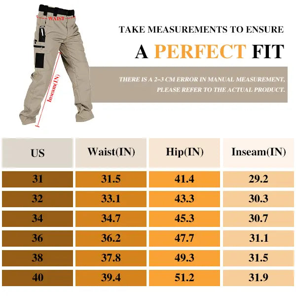 Built For The Bold: Indestructible Tactical Ripstop Pants
